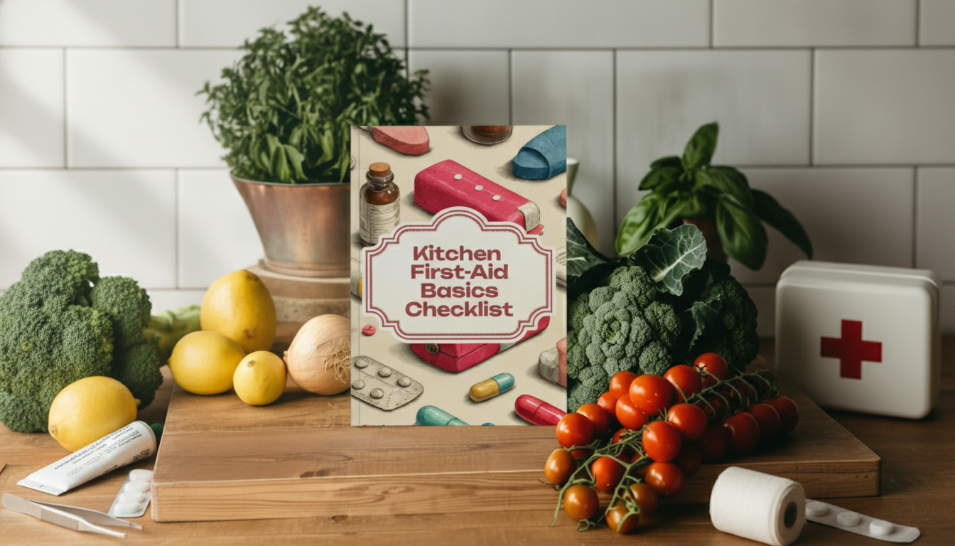 Kitchen First-Aid Checklist: Printable Kit & Quick Steps